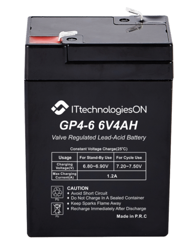 Batería AGM IT Technologies ON GP64 - 6V-4Ah