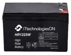Batería VRLA AGM IT Technologies ON HR1225W (12V-7Ah)