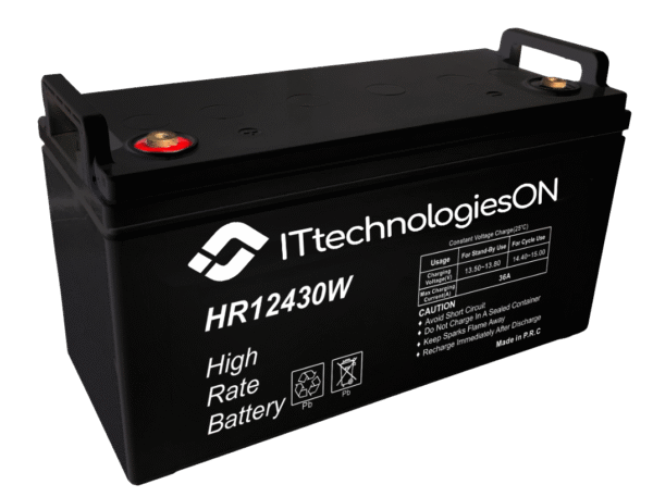 Batería VRLA AGM IT Technologies ON HR12430W (12V-135Ah)